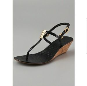 Tory Burch Pauline Wedge Sandals 9